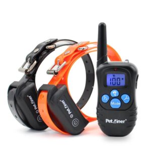 Petrainer Dog Training Collar [100% Waterproof]