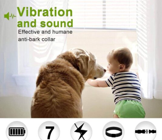 Dog No Bark Collar with Smart Detection Vibration