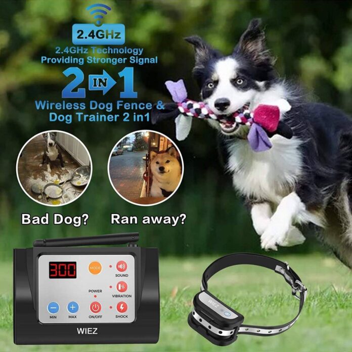 WIEZ Dog Fence Wireless and Training Collar