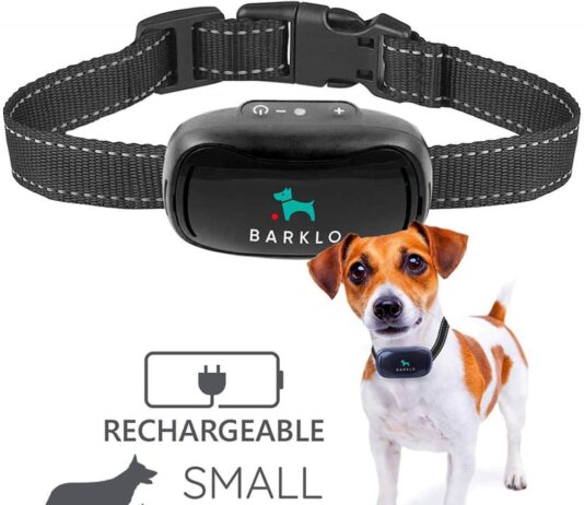 Barklo Small Dog Bark Collar for Small to Medium Dogs