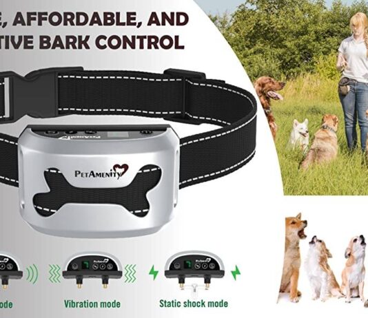 PetAmenity No Barking Control Anti Bark Collar Top