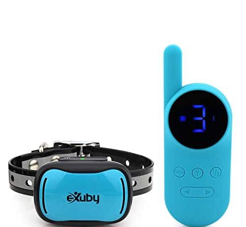 exuby tiny shock collar for small dogs 5 15lbs smallest collar on the
