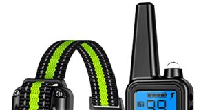 slopehill dog training collar with 2600ft remote electronic dog collar with