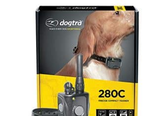 Dogtra 280C Waterproof 127-Level Precise Control LCD Screen ½-Mile Remote Training Dog E-Collar