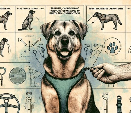 can a harness help correct pulling in an older dog 1