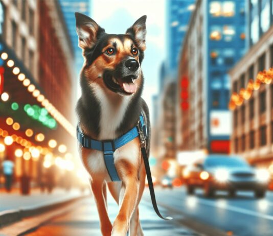 how do i get my dog to walk nicely in a harness 2