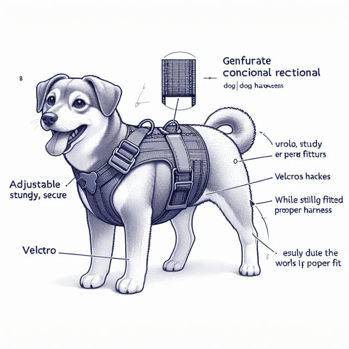 where can i find a dog harness with velcro 3