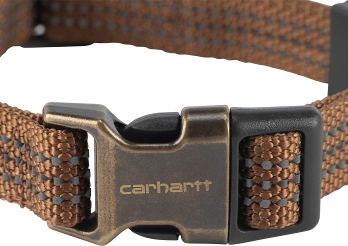 carhartt dog collar brownbrushed brass large review