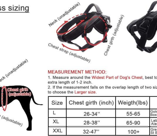 comparing heavy duty dog harnesses for large dogs