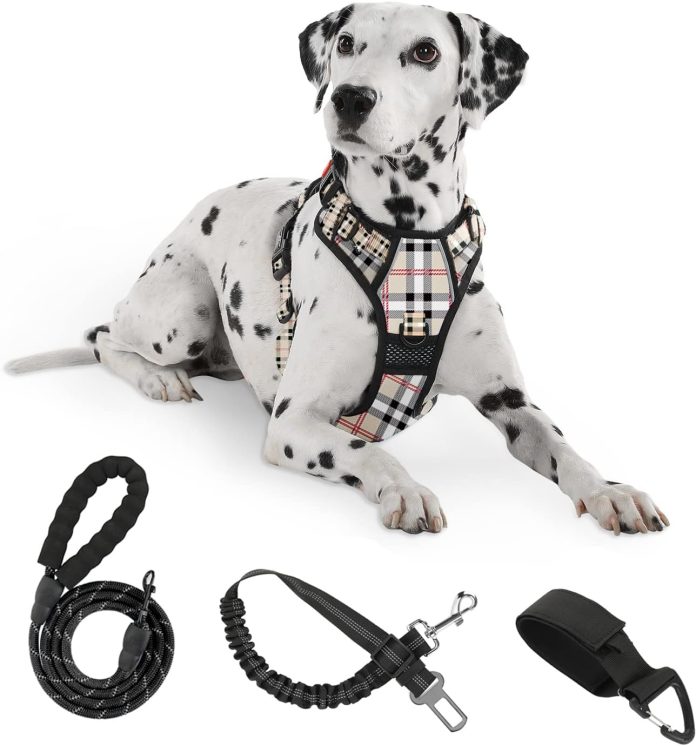 furryfection plaid dog harness review