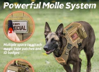 rabbitgoo tactical dog harness review