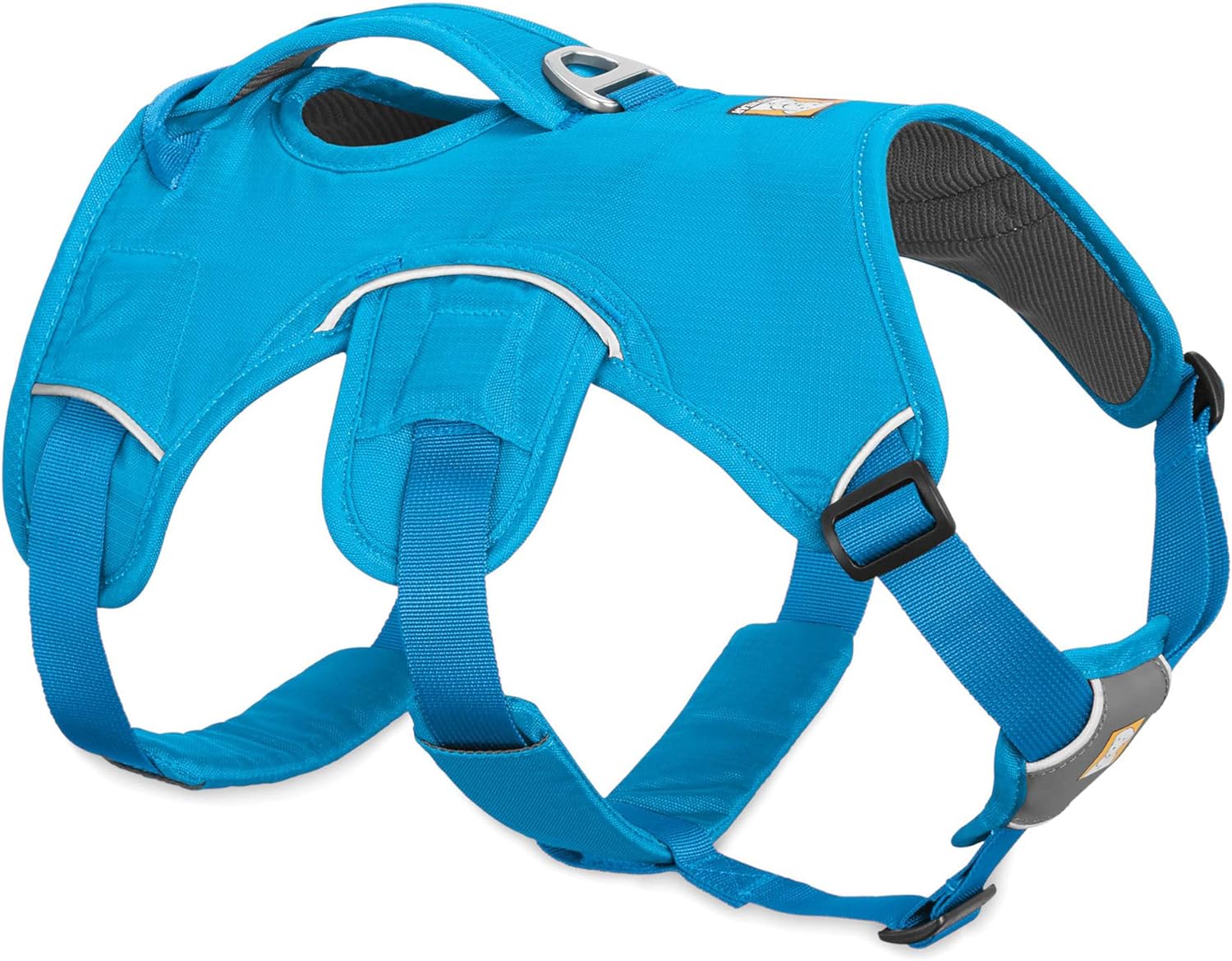 Ruffwear, Web Master, Multi-Use Support Dog Harness, Hiking and Trail Running, Service and Working, Everyday Wear, Blue Dusk, Medium