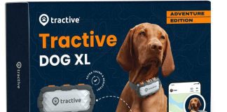 tractive xl gps tracker health monitoring for dogs 50 lbs market leading pet gps location tracker wellness escape alerts