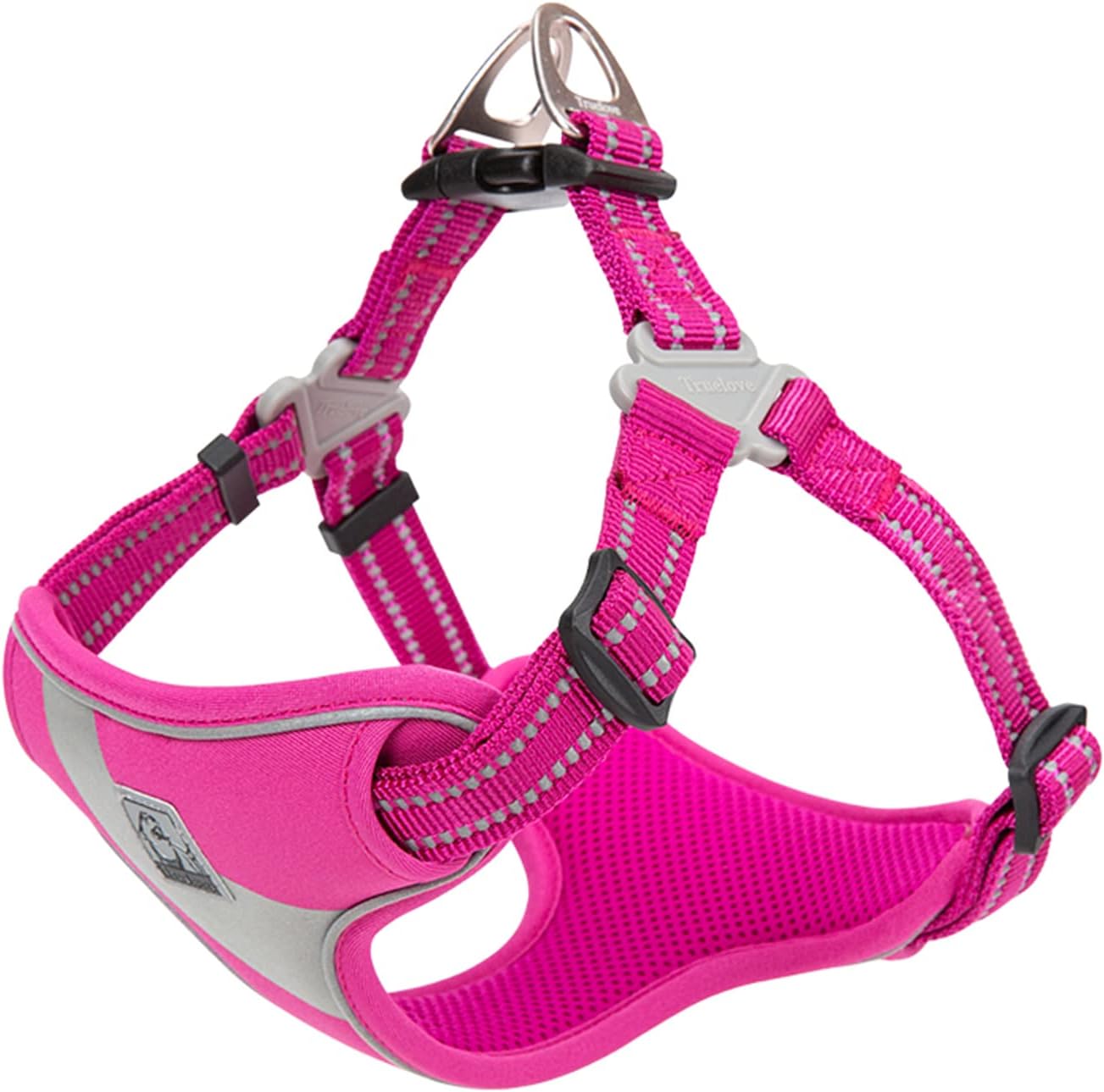 TRUE LOVE Dog Harness TLH5991 Anti Pull Safety Vest Step-in Style Harness for More Comfort and Less Tug Reflective Pet Harness by Truelove