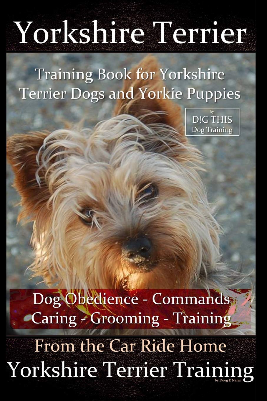 Yorkshire Terrier Training Book for Yorkshire Terrier Dogs and Yorkie Puppies By D!G THIS Dog Obedience – Commands - Caring - Grooming – Training: From the Car Ride Home Yorkshire Terrier Training     Paperback – February 15, 2019