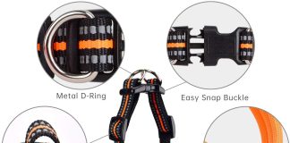 3 dog harness reviews no pull ultimate control and reflective