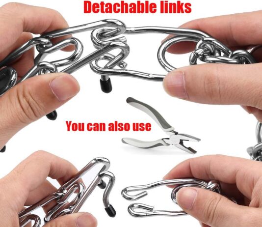 aheasoun prong collar for dogs dog prong collar pinch collar for dogs dog training collar large medium and small dogs st