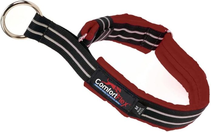comfortflex martingale collar for dogs american made slip collar reflective adjustable no pull training collar for mediu