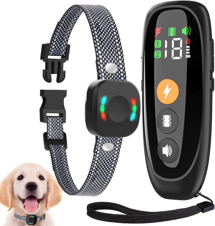 dog training collar2800ft for 8 120lbsdog shock collar with remote electric collar 4 training modes beepvibrationshockdo