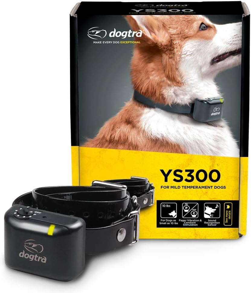 Dogtra YS300 Rechargeable Waterproof Compact No Bark Collar