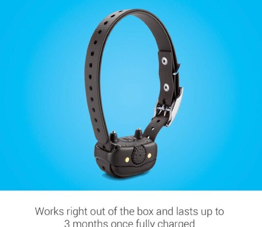 garmin barklimiter deluxe rechargeable dog training collar with automatic levels for all dog breeds