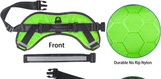 jsxd dog harnessno pull service dog harness with handle adjustable outdoor pet dog vest 3m reflective nylon material ves