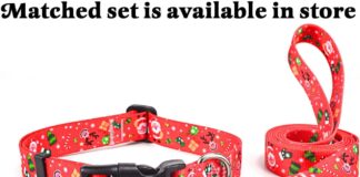 mihqy dog collar with bohemia floral tribal geometric patterns soft ethnic style collar adjustable for small medium larg