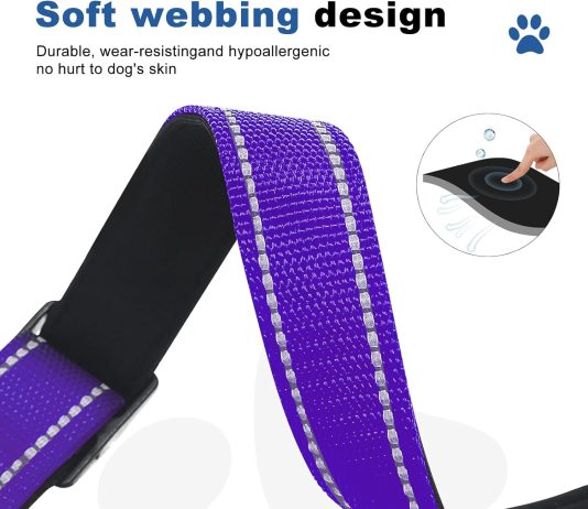 reflective martingale dog collars dog collar with quick release buckle adjustable soft padded breathable nylon pet colla