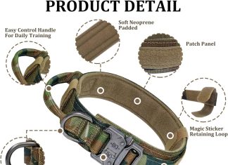 tactical dog collar with handle military dog collars adjustable training collar soft nylon dog collar and heavy duty met