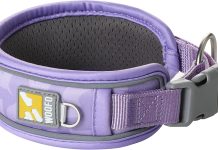 woofo premium dog collar super adjustable for all breeds quick release buckle extra soft and widened padding reflective
