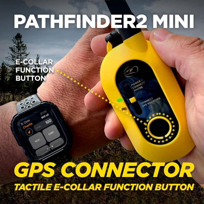 dogtra pathfinder 2 mini gps dog tracker e collar 4 mile long range led light no monthly fees free app waterproof smartw