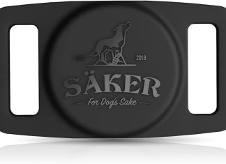 mammoth airtag dog collar holder strong dog airtag holder is the perfect way to gps track your dog uses apple technology