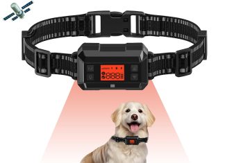 wireless electric fence for dogs pethey gps dog collar fence system ipx7 waterproof pet containment system wireless dog