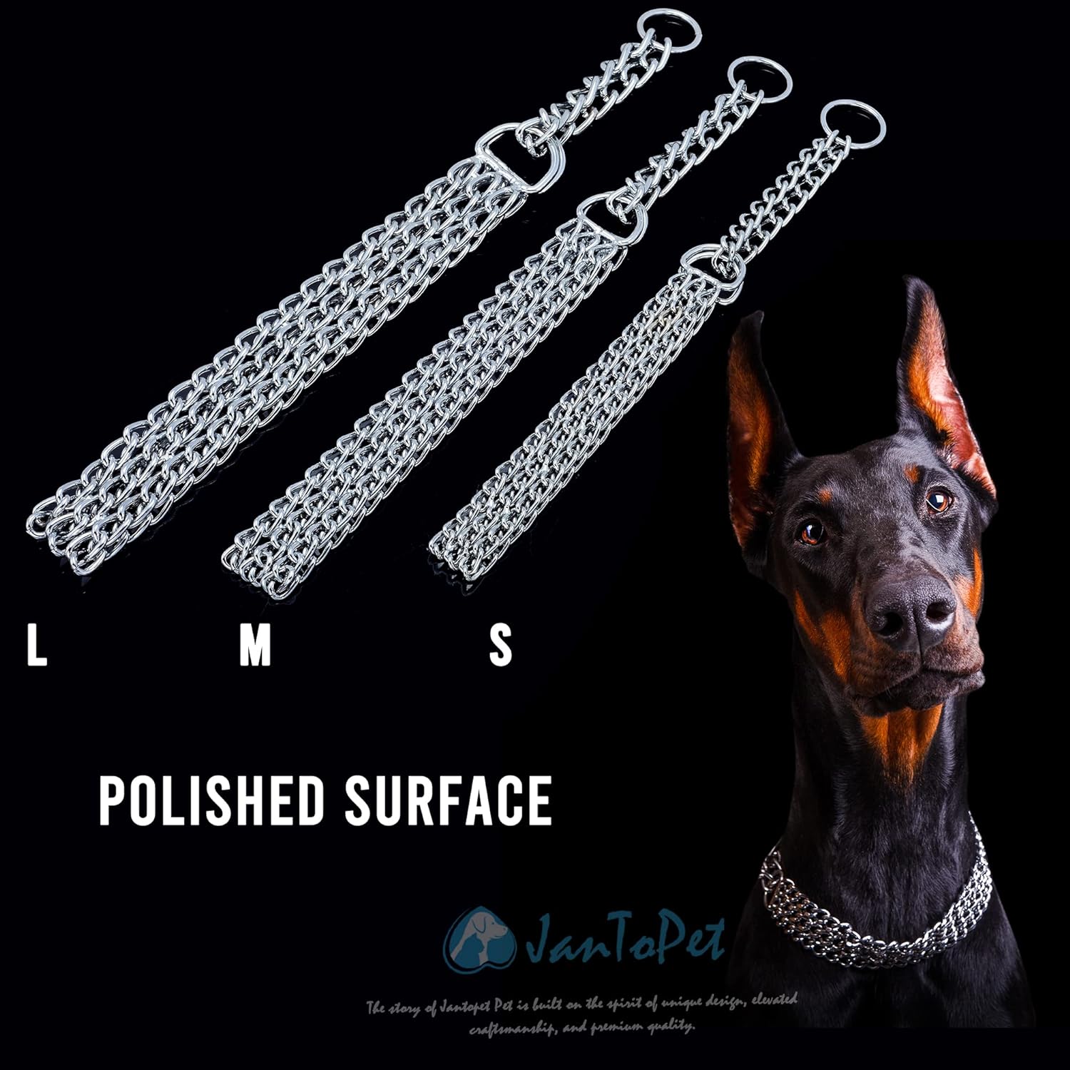 Dog Chain Collar Stainless Steel Review | My Dog Collar