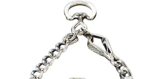 herm sprenger chrome plated prong training collar with quick release 25 xlarge 40mm