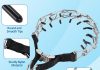 prong collar for dogs pinch collar with stainless steel buckle no pull dog choker collar for small medium large breed l