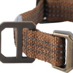 Carhartt Dog Collar Brown/Brushed Brass Large Rugged Construction - Image 2