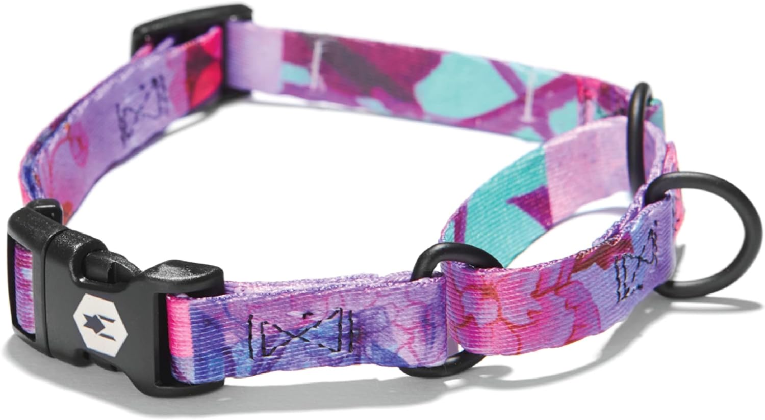 Wolfgang Premium Martingale Dog Collar for Medium Dogs, Durable  Easy to Clean Nylon Dog Collar with Quick Clip Buckles, for Training  Daily Use, Made in USA, Daydream Print, (1 Inch x 14-18 Inch)