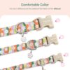 Faygarsle Blueberry Pattern Dog Collar for Summer Light Blue - Image 4