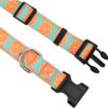 PWOD Reflective Dog Collar, Adjustable Soft Neoprene Padded Nylon Pet Collars with Buckle - Image 2