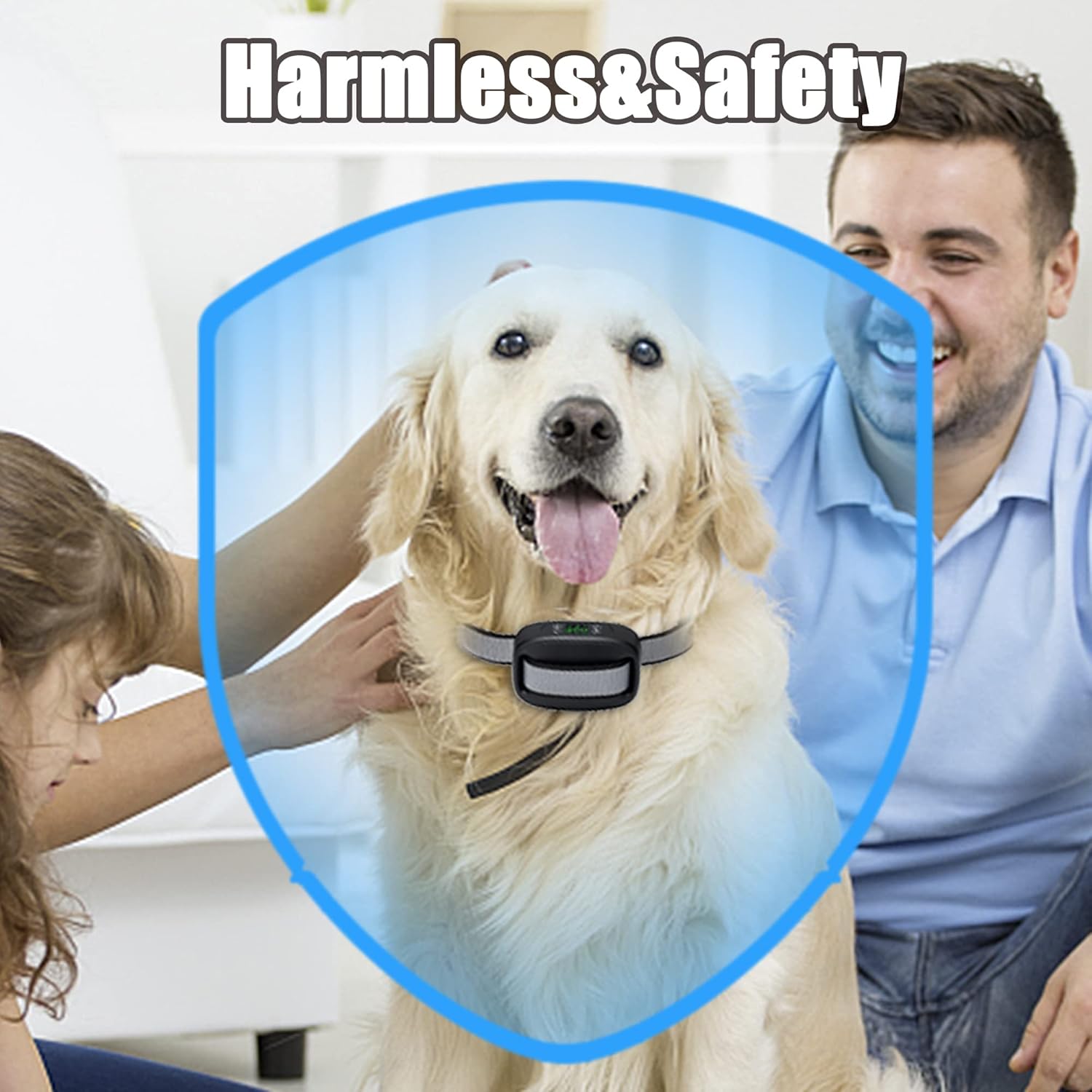 WIEZ GPS Wireless Dog Fence, Electric Dog Fence for Outdoor, Pet Containment System, Waterproof, Adjustable Range 98-3000 FT, Harmless and Suitable for Most of Dogs