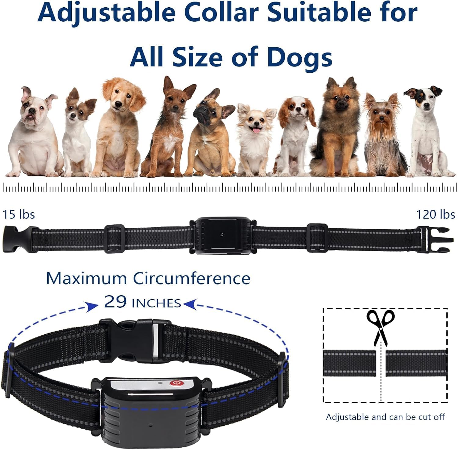 Wireless Dog Fence for 2 Dogs, Wireless Dog Fence System  Dog Training Collar