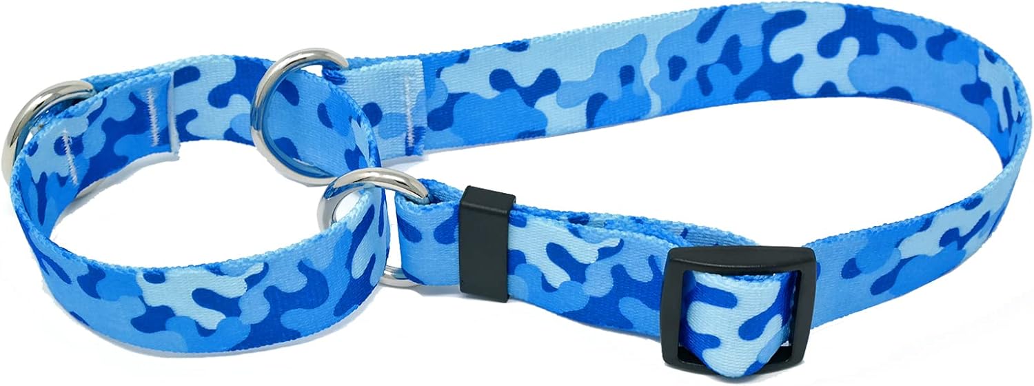 Yellow Dog Design Martingale Slip Collar, Neon Camo, Small 14