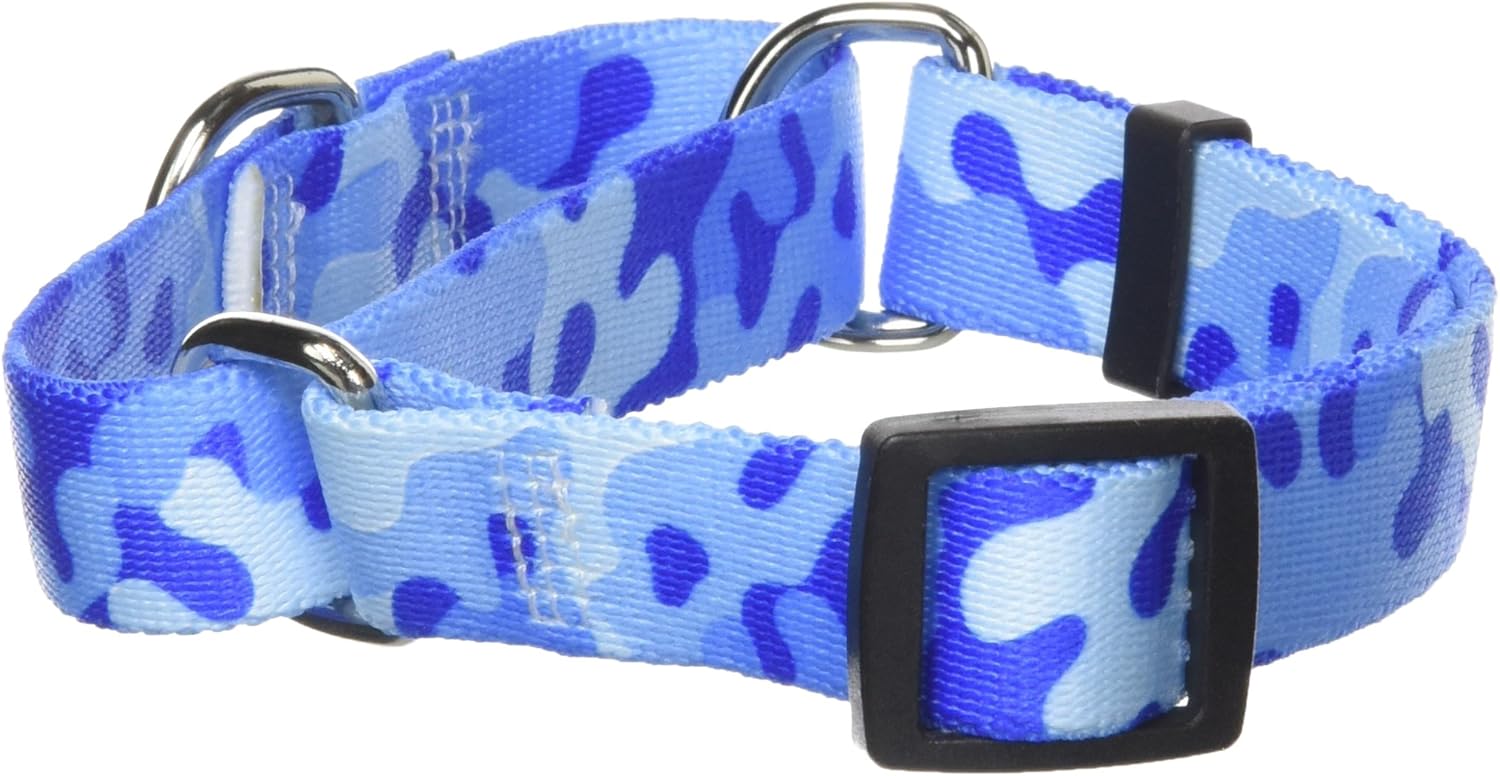Yellow Dog Design Martingale Slip Collar, Neon Camo, Small 14