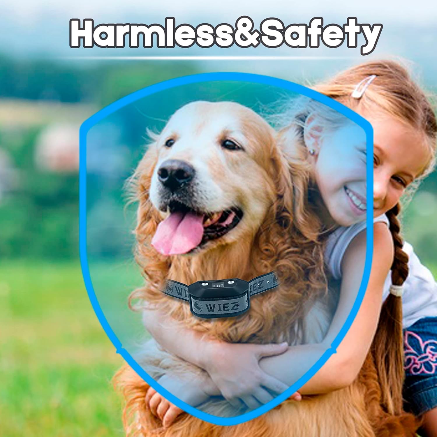 WIEZ GPS Wireless Dog Fence, Electric Dog Fence for Outdoor, Range 65-3281ft, Adjustable Warning Strength, Rechargeable, Pet Containment System, Harmless and Suitable for Most of Dogs(2 Collars) WIEZ GPS Wireless Dog Fence, Electric Dog Fence for Outdoor, Range 65-3281ft, Adjustable Warning Strength, Rechargeable, Pet Containment System, Harmless and Suitable for Most of Dogs(2 Collars)