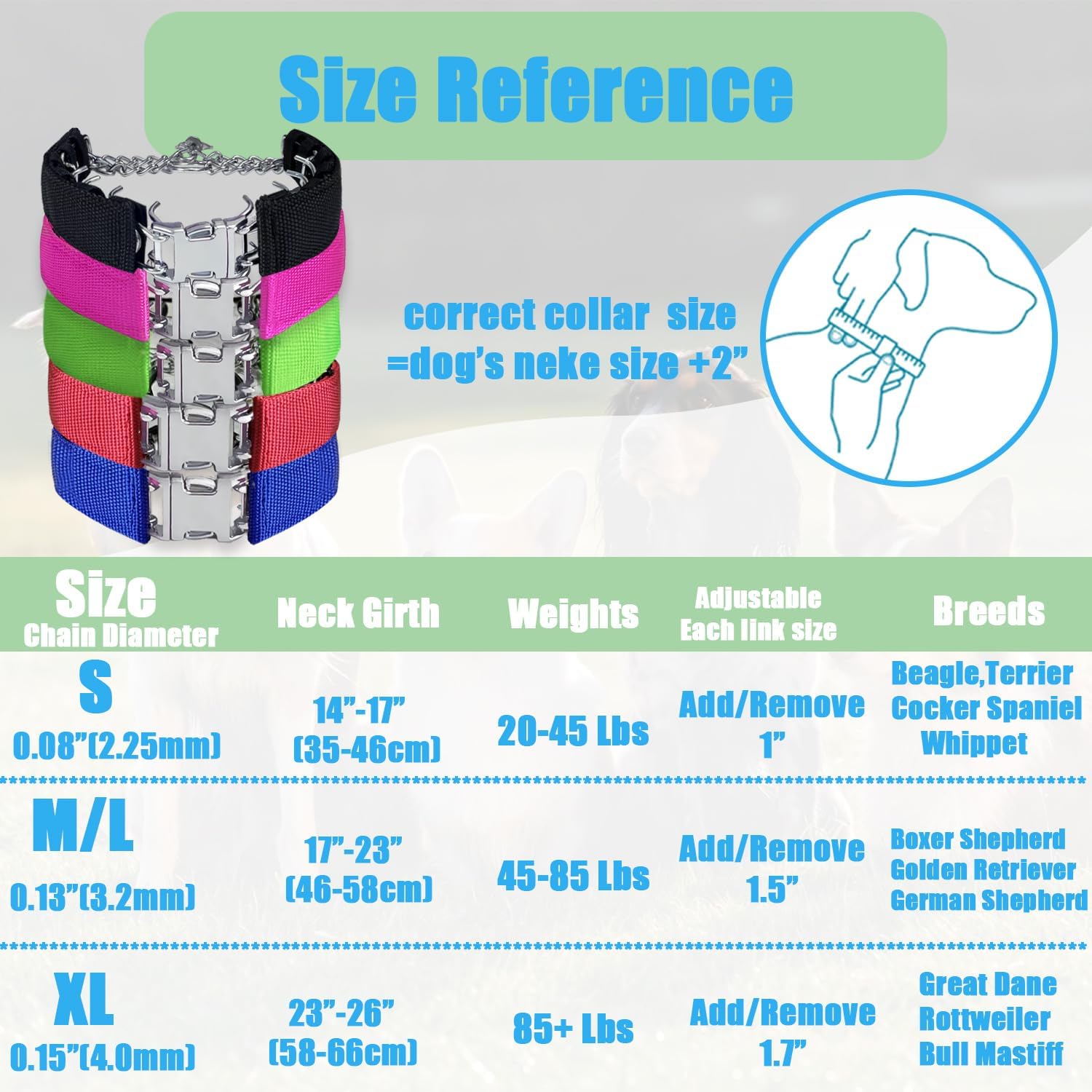 Dog Collar with Quick Release Buckle Adjustable Dogs Collars for Small Medium Large Dogs Dog Collar with Quick Release Buckle Adjustable Dogs Collars for Small Medium Large Dogs