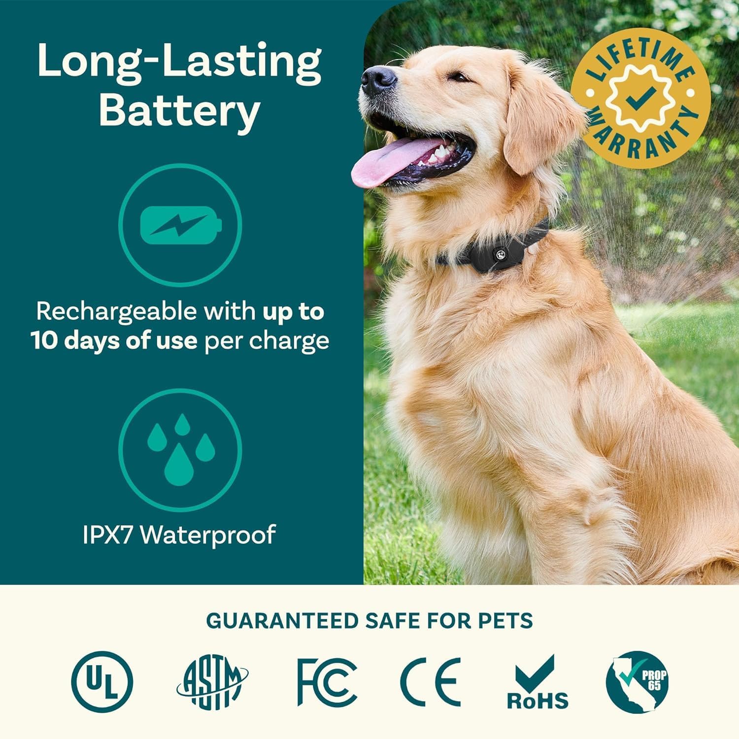 Wireless Dog Fence System Remote Training Collar, 2.4GHz Non-GPS Fence for Dogs Wireless, 2 in 1 Dog Fence Wireless System for 2 Dogs Electric Fence Buzz, Noise Vibration, Electric Fence for Dogs Wireless Dog Fence System Remote Training Collar, 2.4GHz Non-GPS Fence for Dogs Wireless, 2 in 1 Dog Fence Wireless System for 2 Dogs Electric Fence Buzz, Noise Vibration, Electric Fence for Dogs