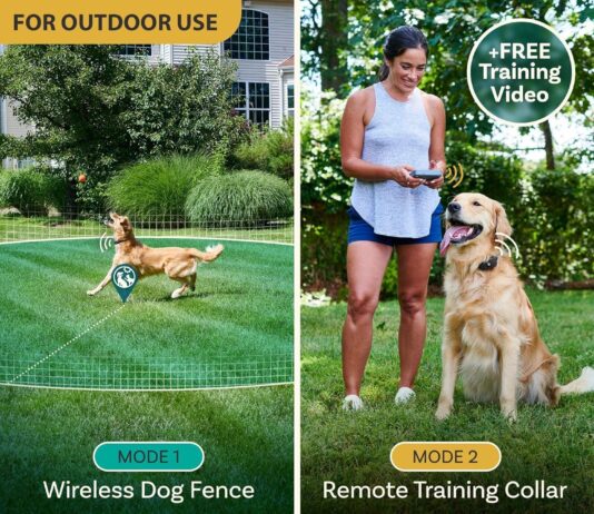 Wireless Dog Fence System & Remote Training Collar review