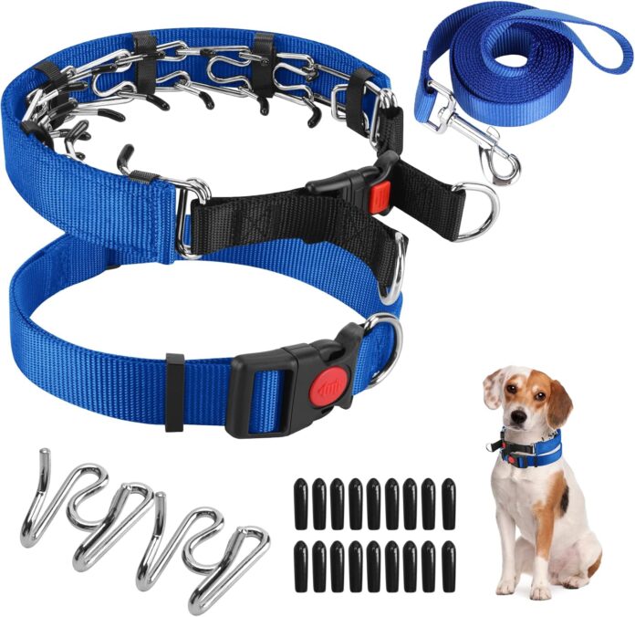 prong-training-collar-with-comfort-tips-and-quick-release-dog-choke-pinch-collar-with-nylon-cover-classic-collar-and-lea
