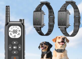 Wireless Dog Fence Training Collar 3800FT review Home |